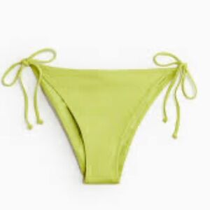 NWT Gianni Bini Lime Green Side Tie Bottoms